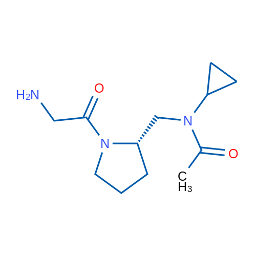 (S)-N-((1-(2-Aminoacetyl)pyrrolidin-2-yl)methyl)-N-cyclopropylacetamide 1g