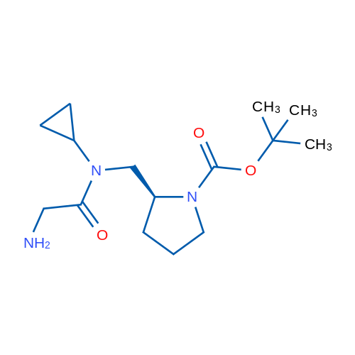 (S)-tert-Butyl 2-((2-amino-N-cyclopropylacetamido)methyl)pyrrolidine-1-carboxylate 1g