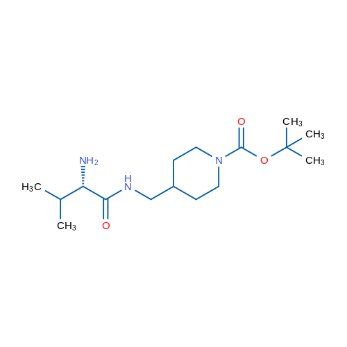 (S)-tert-Butyl 4-((2-amino-3-methylbutanamido)methyl)piperidine-1-carboxylate 1g