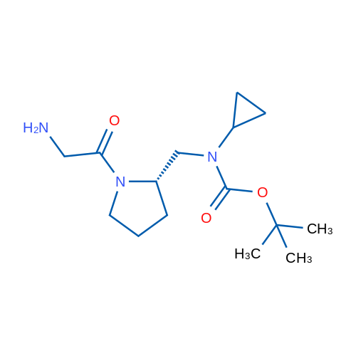 (S)-tert-Butyl ((1-(2-aminoacetyl)pyrrolidin-2-yl)methyl)(cyclopropyl)carbamate 1g