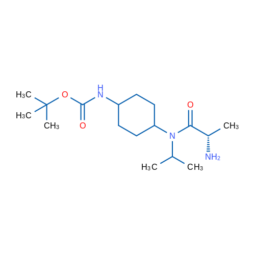 (S)-tert-Butyl (4-(2-amino-N-isopropylpropanamido)cyclohexyl)carbamate 1g