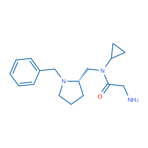 (S)-2-Amino-N-((1-benzylpyrrolidin-2-yl)methyl)-N-cyclopropylacetamide 1g