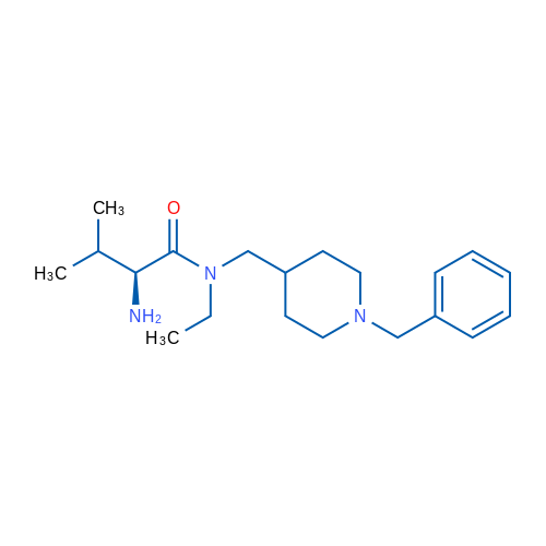 (S)-2-Amino-N-((1-benzylpiperidin-4-yl)methyl)-N-ethyl-3-methylbutanamide 1g