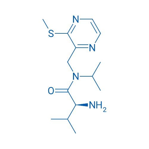 (S)-2-Amino-N-isopropyl-3-methyl-N-((3-(methylthio)pyrazin-2-yl)methyl)butanamide 1g