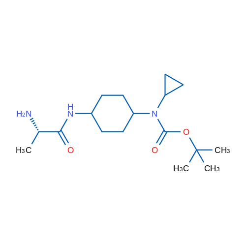 (S)-tert-Butyl (4-(2-aminopropanamido)cyclohexyl)(cyclopropyl)carbamate 1g