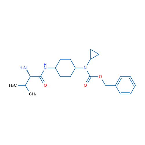 (S)-Benzyl (4-(2-amino-3-methylbutanamido)cyclohexyl)(cyclopropyl)carbamate 1g