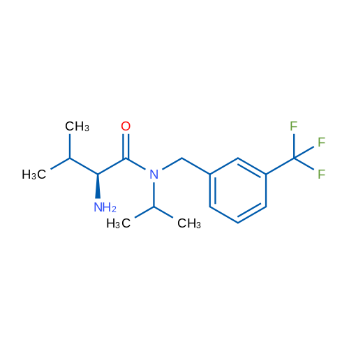 (S)-2-Amino-N-isopropyl-3-methyl-N-(3-(trifluoromethyl)benzyl)butanamide 1g