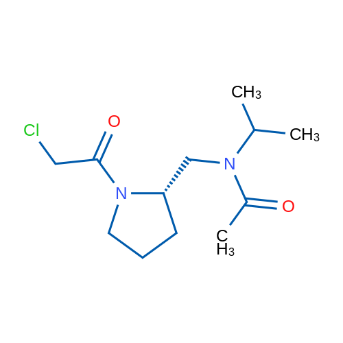 (S)-N-((1-(2-Chloroacetyl)pyrrolidin-2-yl)methyl)-N-isopropylacetamide 1g