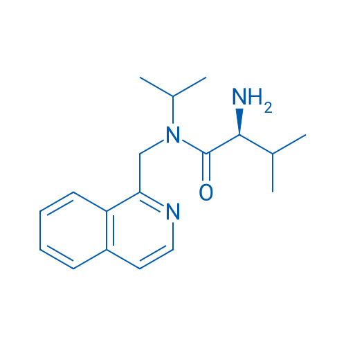 (S)-2-Amino-N-isopropyl-N-(isoquinolin-1-ylmethyl)-3-methylbutanamide 1g