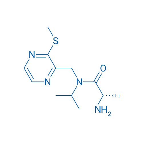 (S)-2-Amino-N-isopropyl-N-((3-(methylthio)pyrazin-2-yl)methyl)propanamide 1g
