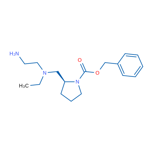 (S)-Benzyl 2-(((2-aminoethyl)(ethyl)amino)methyl)pyrrolidine-1-carboxylate 1g