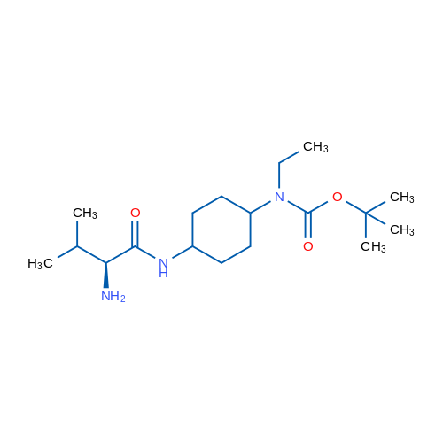 (S)-tert-Butyl (4-(2-amino-3-methylbutanamido)cyclohexyl)(ethyl)carbamate 1g