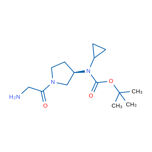 (R)-tert-Butyl (1-(2-aminoacetyl)pyrrolidin-3-yl)(cyclopropyl)carbamate 1g