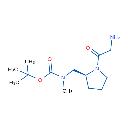 (S)-tert-Butyl ((1-(2-aminoacetyl)pyrrolidin-2-yl)methyl)(methyl)carbamate 1g