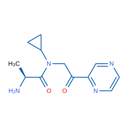 (S)-2-Amino-N-cyclopropyl-N-(2-oxo-2-(pyrazin-2-yl)ethyl)propanamide 1g