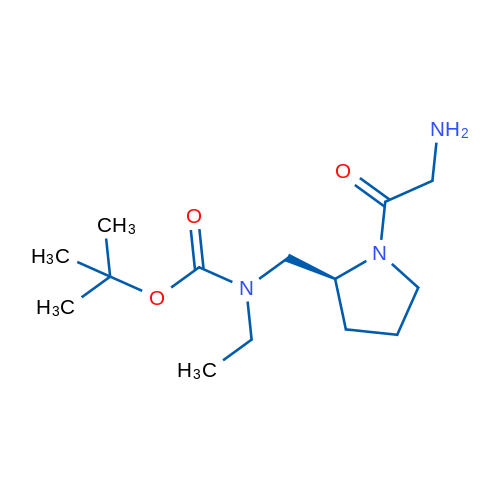(S)-tert-Butyl ((1-(2-aminoacetyl)pyrrolidin-2-yl)methyl)(ethyl)carbamate 1g