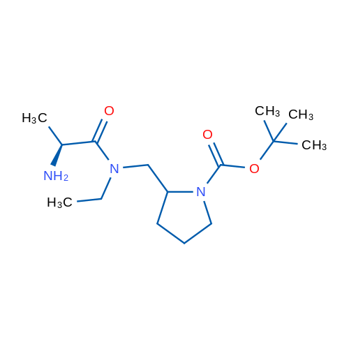 tert-Butyl 2-(((S)-2-amino-N-ethylpropanamido)methyl)pyrrolidine-1-carboxylate 1g