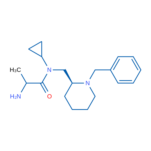 2-Amino-N-(((S)-1-benzylpiperidin-2-yl)methyl)-N-cyclopropylpropanamide 1g