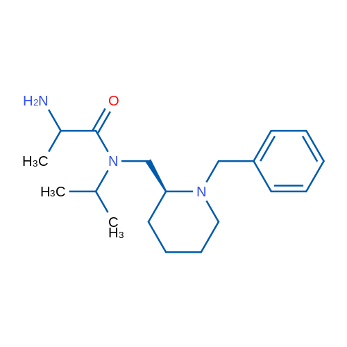 2-Amino-N-(((S)-1-benzylpiperidin-2-yl)methyl)-N-isopropylpropanamide 1g