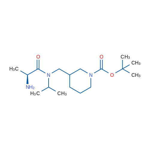 tert-Butyl 3-(((S)-2-amino-N-isopropylpropanamido)methyl)piperidine-1-carboxylate 1g