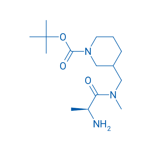 tert-Butyl 3-(((S)-2-amino-N-methylpropanamido)methyl)piperidine-1-carboxylate 1g