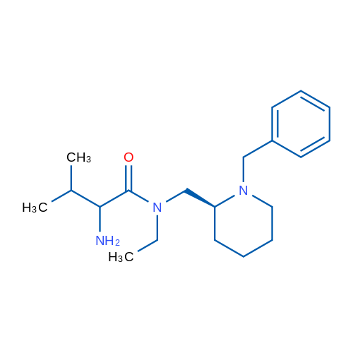 2-Amino-N-(((S)-1-benzylpiperidin-2-yl)methyl)-N-ethyl-3-methylbutanamide 1g