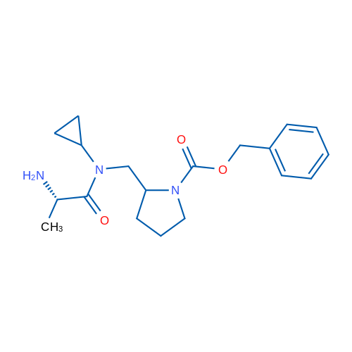 Benzyl 2-(((S)-2-amino-N-cyclopropylpropanamido)methyl)pyrrolidine-1-carboxylate 1g