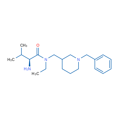 (2S)-2-Amino-N-((1-benzylpiperidin-3-yl)methyl)-N-ethyl-3-methylbutanamide 1g