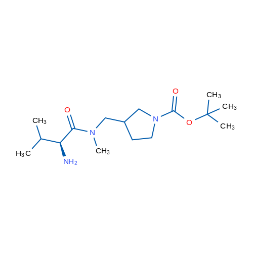 tert-Butyl 3-(((S)-2-amino-N,3-dimethylbutanamido)methyl)pyrrolidine-1-carboxylate 1g