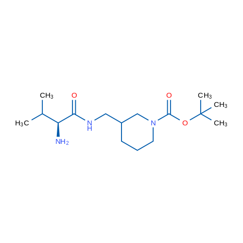 tert-Butyl 3-(((S)-2-amino-3-methylbutanamido)methyl)piperidine-1-carboxylate 1g