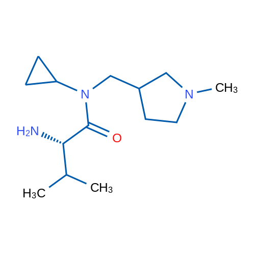 (2S)-2-Amino-N-cyclopropyl-3-methyl-N-((1-methylpyrrolidin-3-yl)methyl)butanamide 1g
