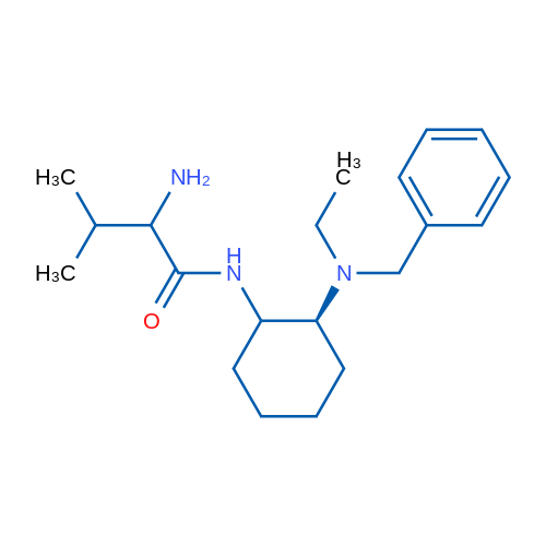 2-Amino-N-((2S)-2-(benzyl(ethyl)amino)cyclohexyl)-3-methylbutanamide 1g