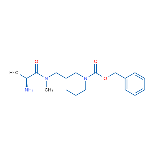 Benzyl 3-(((S)-2-amino-N-methylpropanamido)methyl)piperidine-1-carboxylate 1g