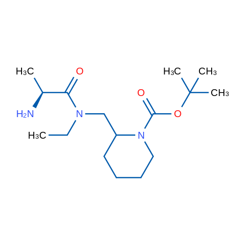 tert-Butyl 2-(((S)-2-amino-N-ethylpropanamido)methyl)piperidine-1-carboxylate 1g