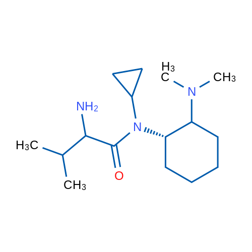 2-Amino-N-cyclopropyl-N-((1S)-2-(dimethylamino)cyclohexyl)-3-methylbutanamide 1g