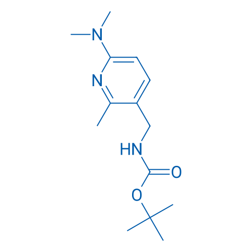 tert-Butyl ((6-(dimethylamino)-2-methylpyridin-3-yl)methyl)carbamate 1g