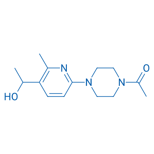 1-(4-(5-(1-Hydroxyethyl)-6-methylpyridin-2-yl)piperazin-1-yl)ethanone 1g