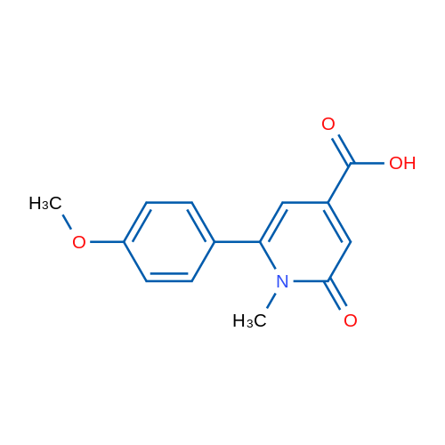 6-(4-Methoxyphenyl)-1-methyl-2-oxo-1,2-dihydropyridine-4-carboxylic acid 1g