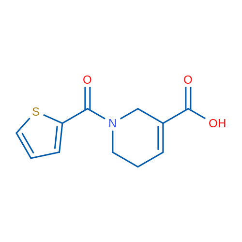 1-(Thiophene-2-carbonyl)-1,2,5,6-tetrahydropyridine-3-carboxylic acid 1g