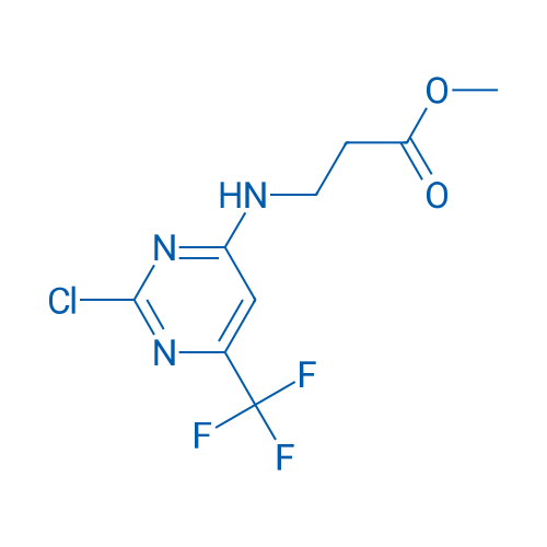 Methyl 3-((2-chloro-6-(trifluoromethyl)pyrimidin-4-yl)amino)propanoate 1g