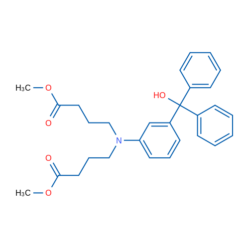 Dimethyl 4,4'-((3-(hydroxydiphenylmethyl)phenyl)azanediyl)dibutanoate 1g