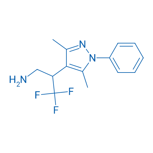 2-(3,5-Dimethyl-1-phenyl-1H-pyrazol-4-yl)-3,3,3-trifluoropropan-1-amine 1g