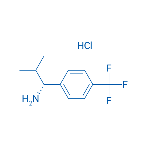 (R)-2-Methyl-1-(4-(trifluoromethyl)phenyl)propan-1-amine hydrochloride 1g