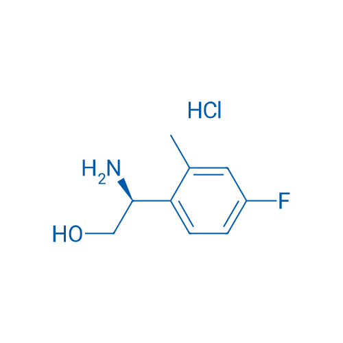 (S)-2-Amino-2-(4-fluoro-2-methylphenyl)ethan-1-ol hydrochloride 250mg
