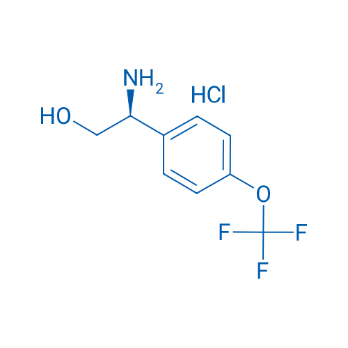 (S)-2-Amino-2-(4-(trifluoromethoxy)phenyl)ethanol hydrochloride 250mg