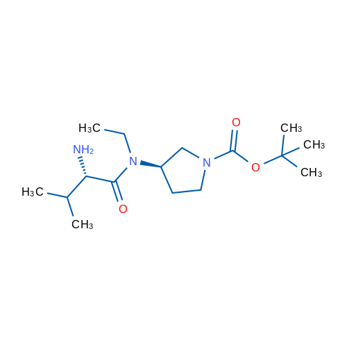 (R)-tert-Butyl 3-((S)-2-amino-N-ethyl-3-methylbutanamido)pyrrolidine-1-carboxylate 1g