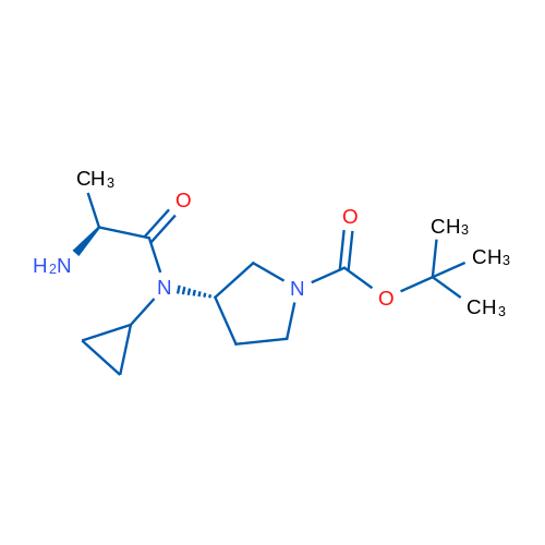 (S)-tert-Butyl 3-((S)-2-amino-N-cyclopropylpropanamido)pyrrolidine-1-carboxylate 1g