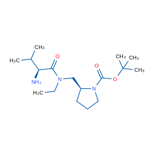 (S)-tert-Butyl 2-(((S)-2-amino-N-ethyl-3-methylbutanamido)methyl)pyrrolidine-1-carboxylate 1g