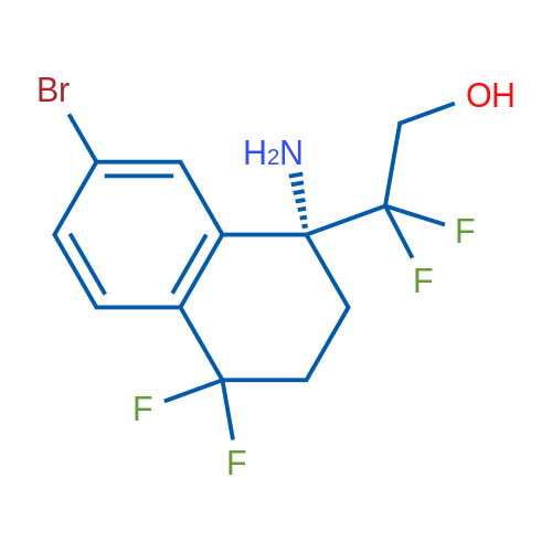 (R)-2-(1-Amino-7-bromo-4,4-difluoro-1,2,3,4-tetrahydronaphthalen-1-yl)-2,2-difluoroethanol 1g
