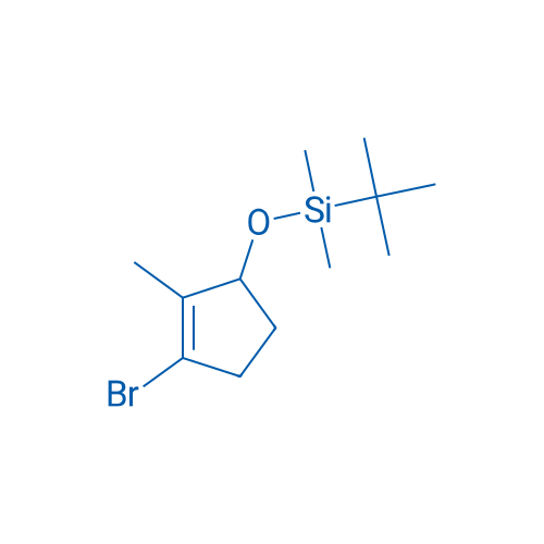 ((3-BROMO-2-METHYLCYCLOPENT-2-EN-1-YL)OXY)(TERT-BUTYL)DIMETHYLSILANE 250mg